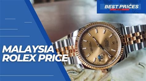 cheapest rolex watch price in malaysia|rolex malaysia price list 2024.